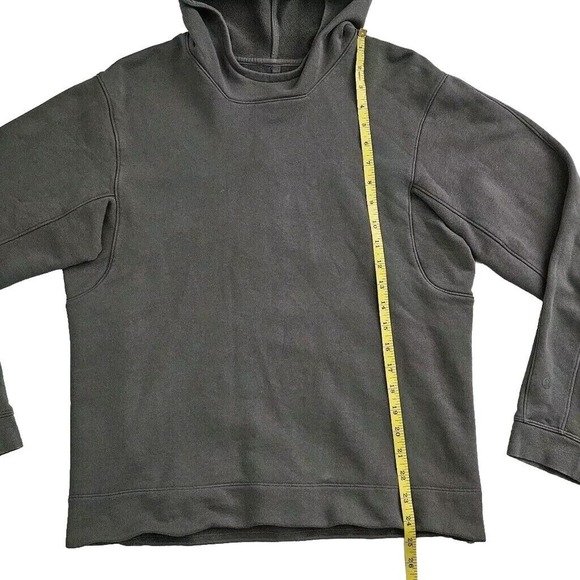 Lululemon (Mens Small) City Sweat Pullover Hoodie French Terry Sweatshirt Green - Picture 7 of 7